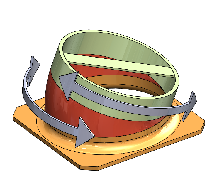 Second REM envelope ring added above the first