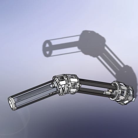 REM articulated manipulator CAD concept